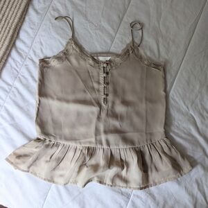 H&M peplum cami